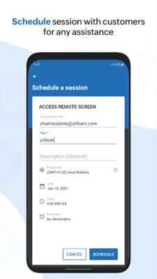 Zoho Assist - Remote Desktop android App screenshot 0